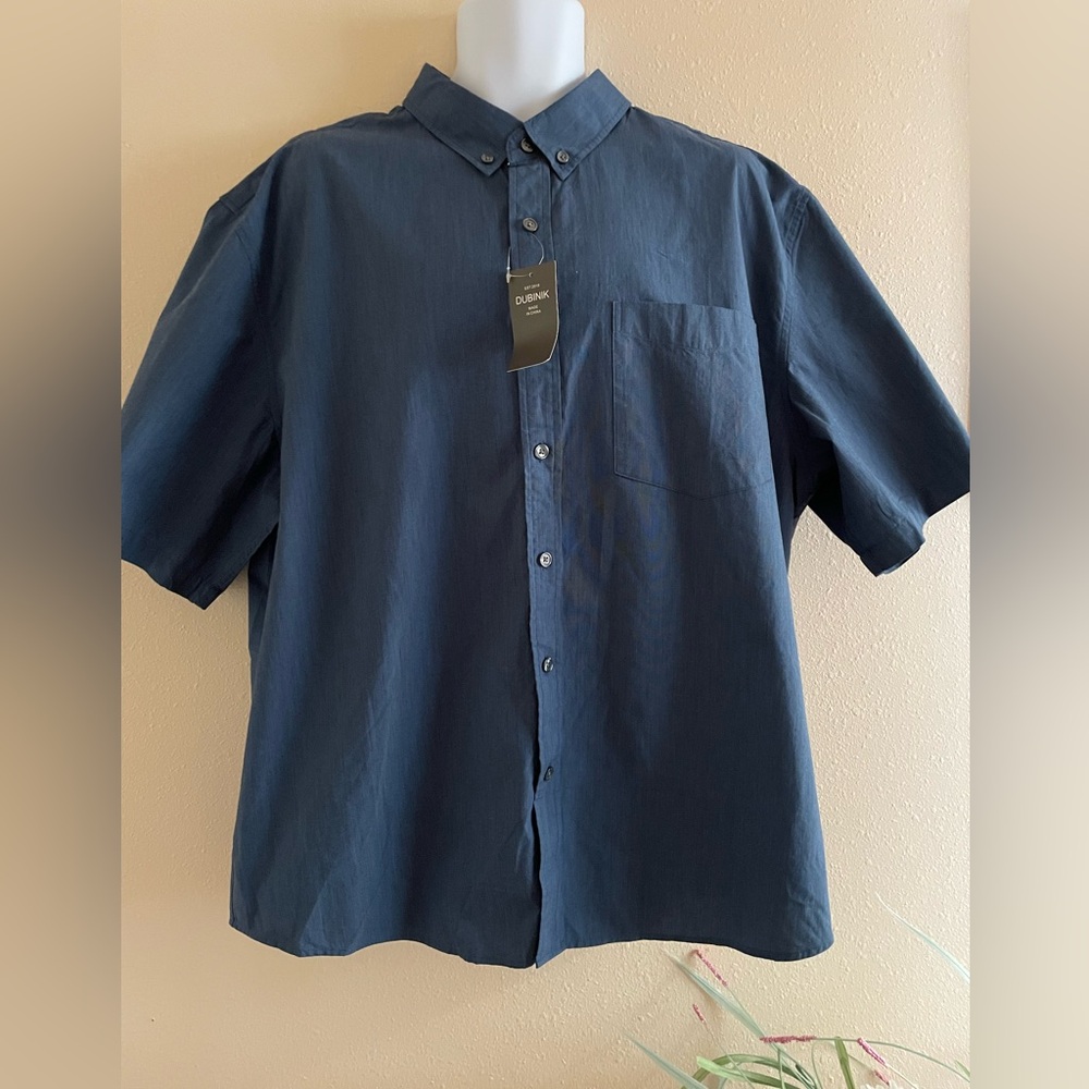Dubinik Men’s Short Sleeve, Customized Version, Size 2XL. NWOT
